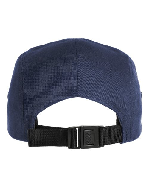 Classic Jockey Flat Bill Cap - Navy