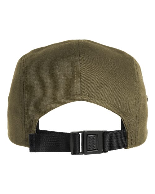 Classic Jockey Flat Bill Cap - Olive