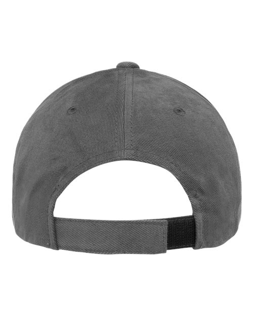 Structured Brushed Twill Cap - Dark Grey