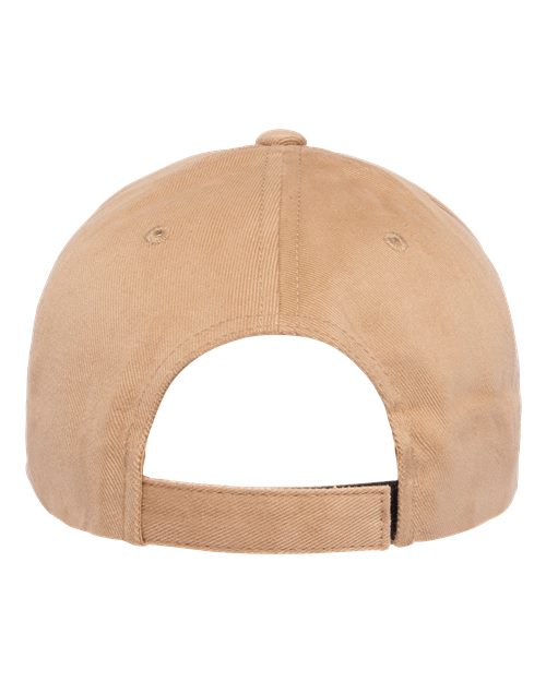 Structured Brushed Twill Cap - Khaki