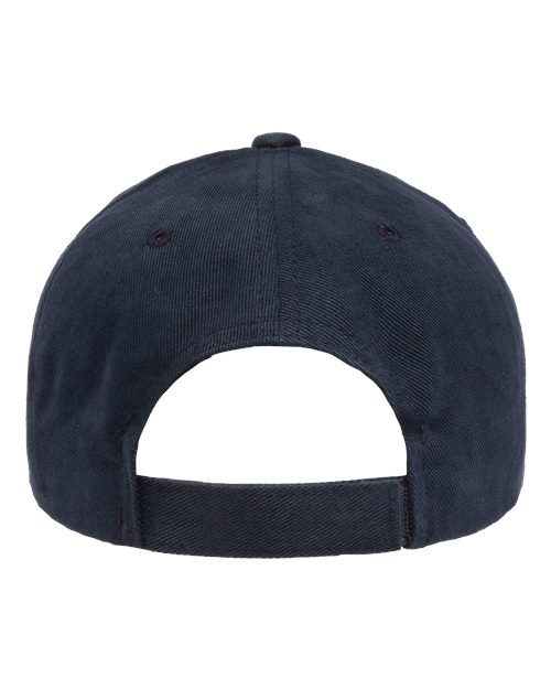 Structured Brushed Twill Cap - Navy