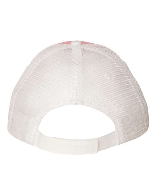 Sandwich Trucker Cap - Pink/ White