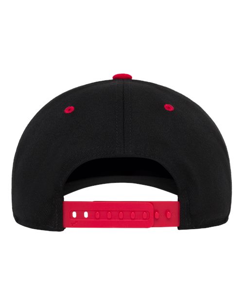 110® Snapback Cap - Black/ Red