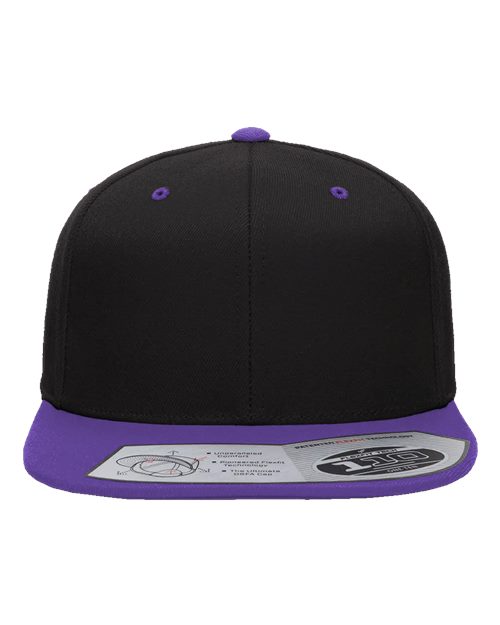 110® Snapback Cap - Black/ Purple