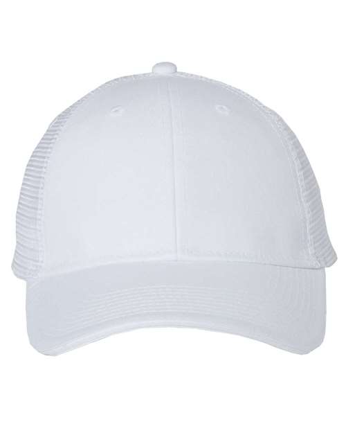 Sandwich Trucker Cap - White/ White