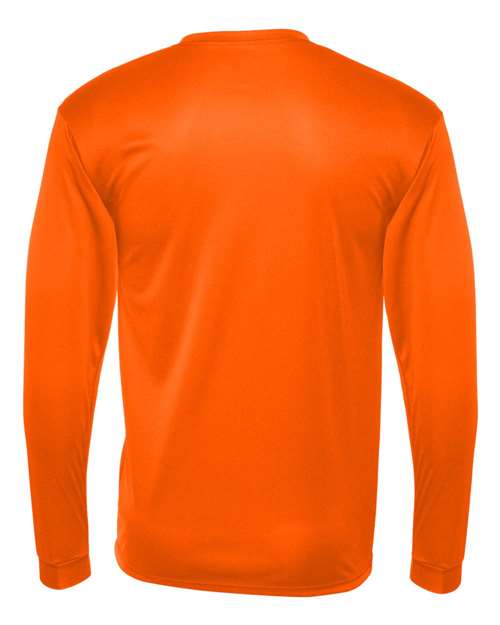 Unisex Performance Long Sleeve T-Shirt - Safety Orange