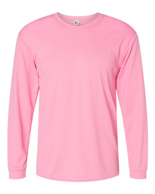 Unisex Performance Long Sleeve T-Shirt - Pink