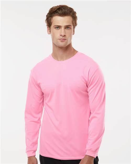 Unisex Performance Long Sleeve T-Shirt - Pink