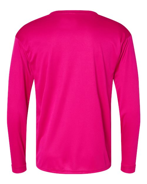 Unisex Performance Long Sleeve T-Shirt - Hot Pink