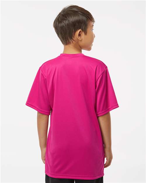 Youth Performance T-Shirt - Hot Pink