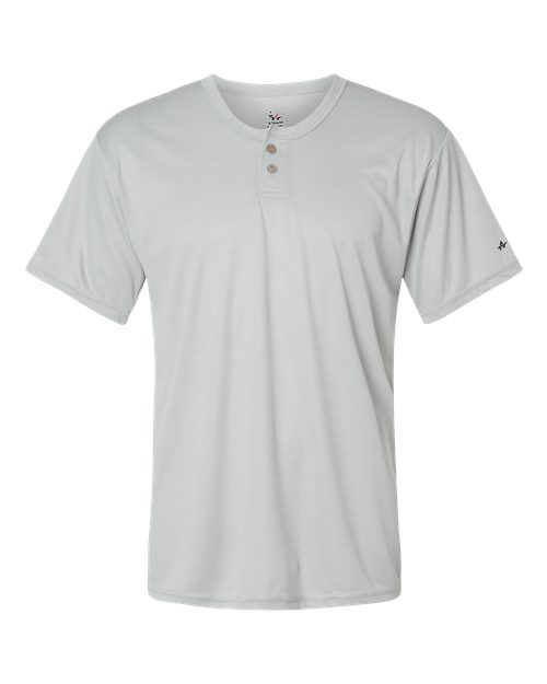 Men's B-Core Placket Jersey - Silver