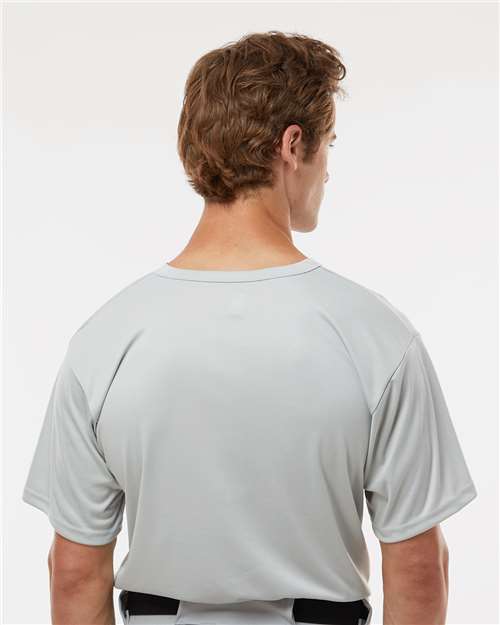 Men's B-Core Placket Jersey - Silver