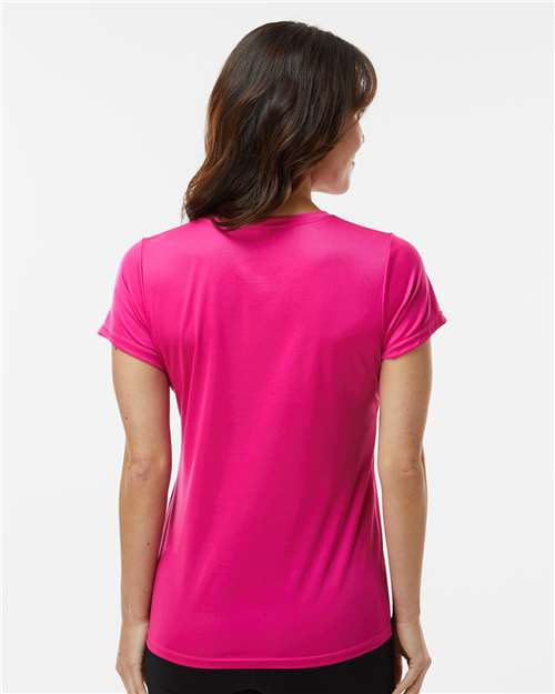 Women's Nexgen Performance V-Neck T-Shirt - Power Pink