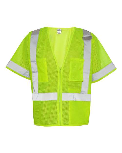 Unisex Class 3 Economy Vest - Lime