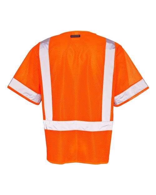 Unisex Class 3 Economy Vest - Orange