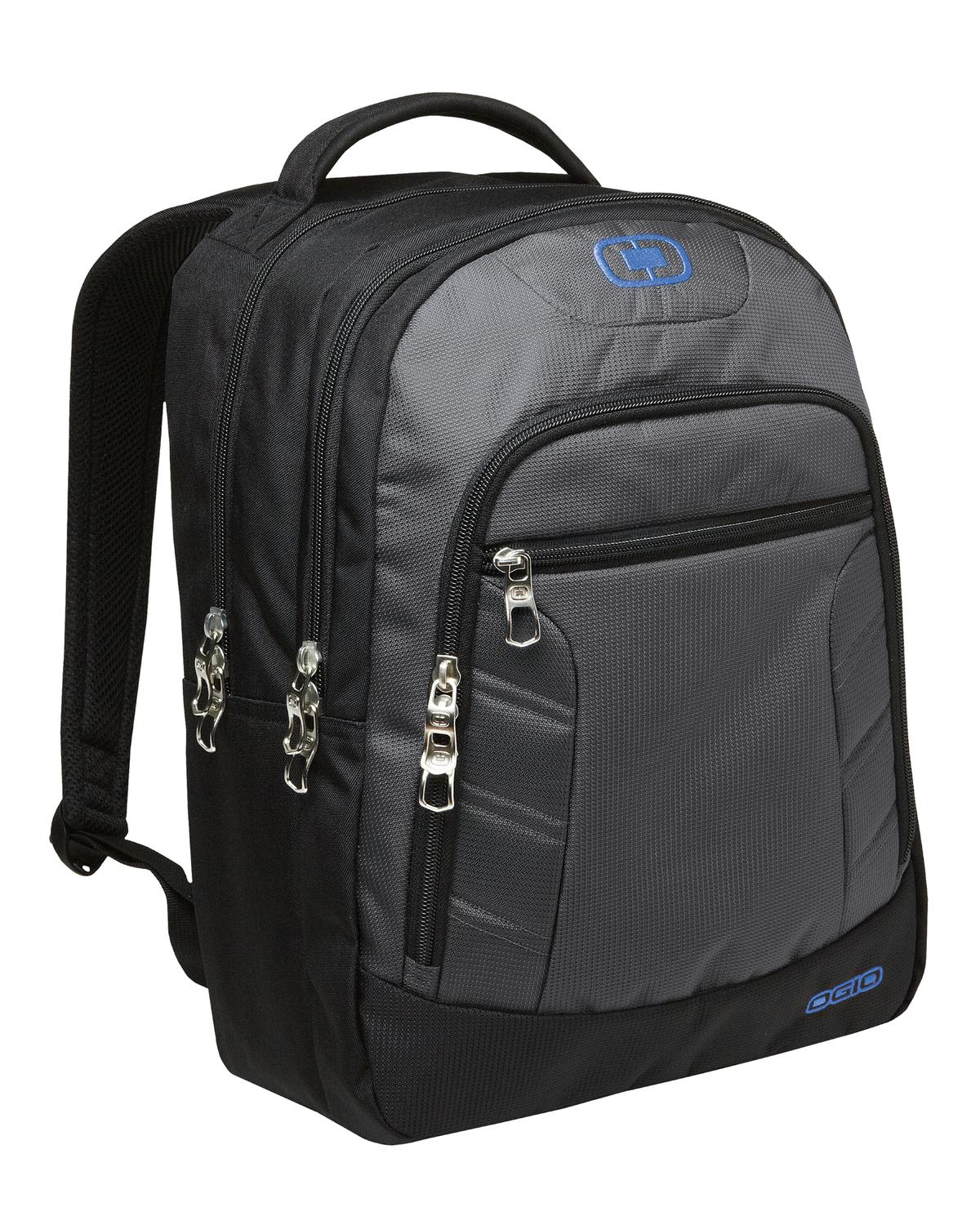 OGIO Colton Pack - Diesel Grey/ Electric Blue