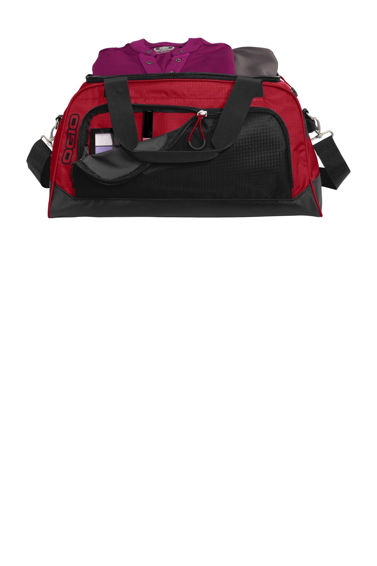 OGIO Breakaway Duffel - Ripped Red/ Black