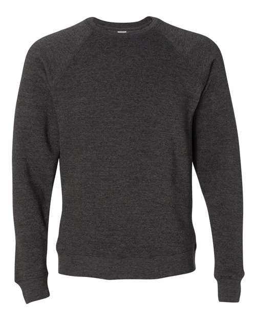Unisex Special Blend Raglan Crewneck Sweatshirt - Carbon