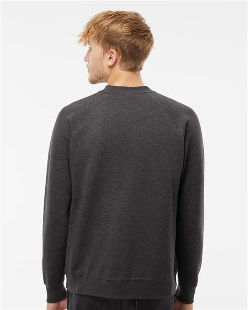 Unisex Special Blend Raglan Crewneck Sweatshirt - Carbon