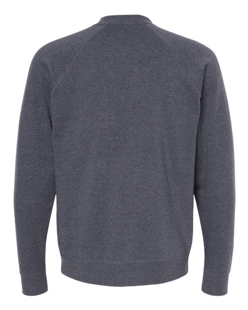 Unisex Special Blend Raglan Crewneck Sweatshirt - Midnight Navy