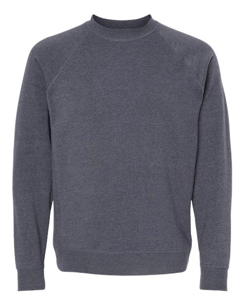 Unisex Special Blend Raglan Crewneck Sweatshirt - Midnight Navy