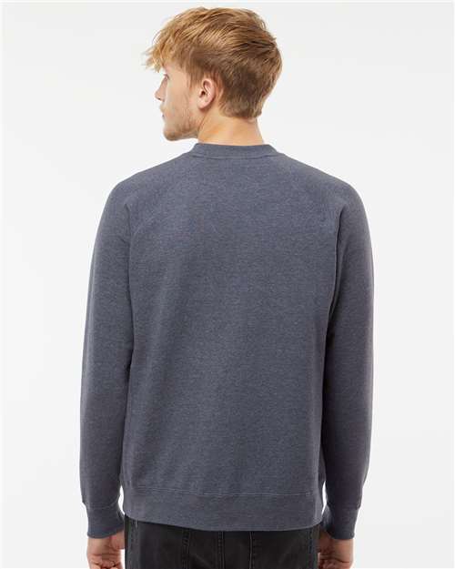 Unisex Special Blend Raglan Crewneck Sweatshirt - Midnight Navy