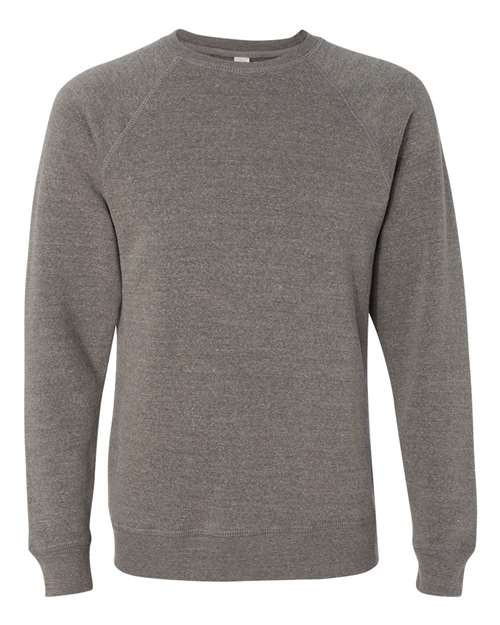 Unisex Special Blend Raglan Crewneck Sweatshirt - Nickel