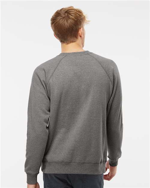 Unisex Special Blend Raglan Crewneck Sweatshirt - Nickel