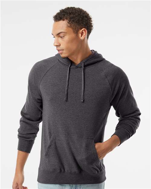 Unisex Special Blend Raglan Hooded Sweatshirt - Carbon