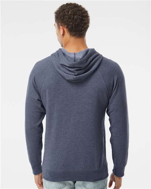 Unisex Special Blend Raglan Hooded Sweatshirt - Midnight Navy
