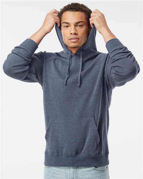 Unisex Special Blend Raglan Hooded Sweatshirt - Midnight Navy