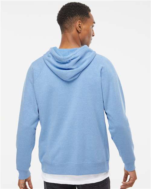 Unisex Special Blend Raglan Hooded Sweatshirt - Pacific