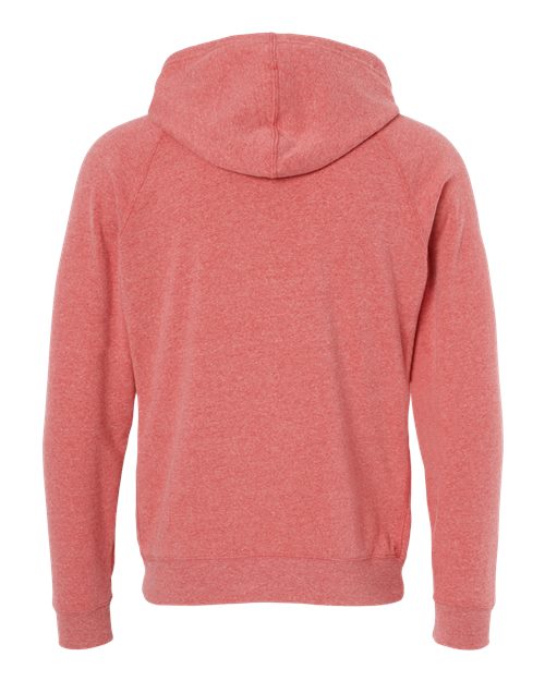 Unisex Special Blend Raglan Hooded Sweatshirt - Pomegranate