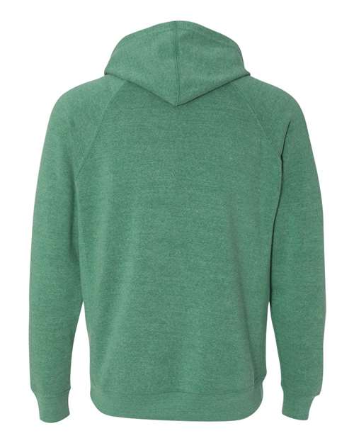 Unisex Special Blend Raglan Hooded Sweatshirt - Sea Green