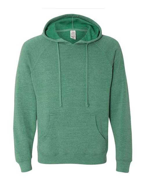 Unisex Special Blend Raglan Hooded Sweatshirt - Sea Green