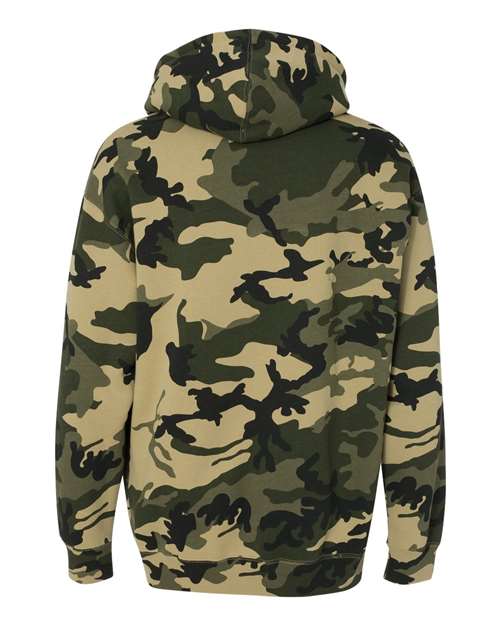 Unisex Heavyweight Hooded Sweatshirt - Army Camo
