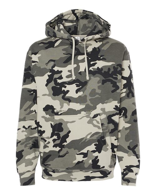 Unisex Heavyweight Hooded Sweatshirt - Snow Camo