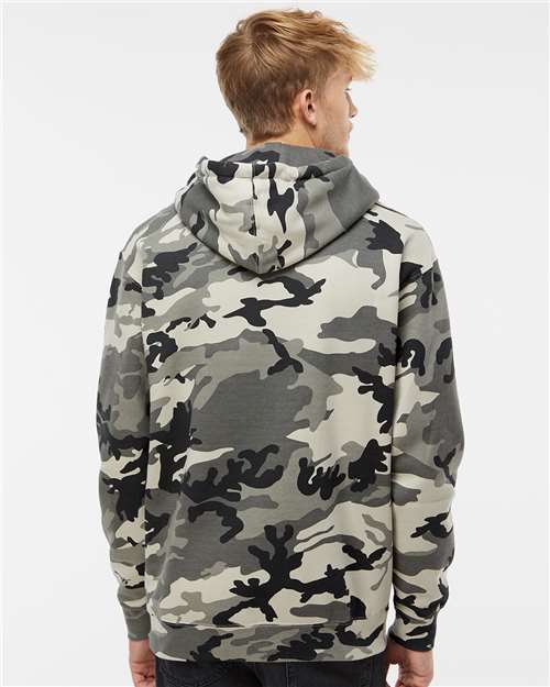 Unisex Heavyweight Hooded Sweatshirt - Snow Camo