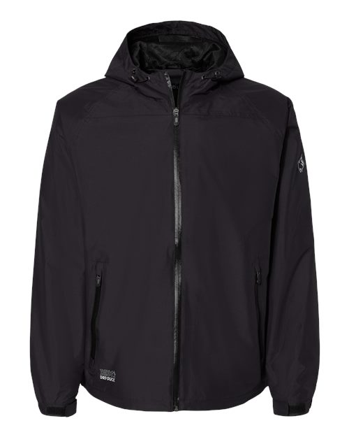 Unisex Torrent Waterproof Hooded Jacket - Black