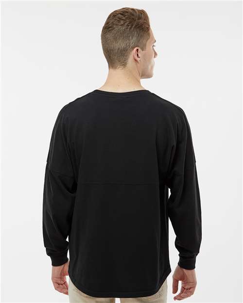 Unisex Game Day Jersey Long Sleeve T-Shirt - Black