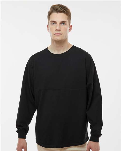 Unisex Game Day Jersey Long Sleeve T-Shirt - Black