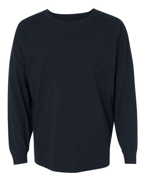 Unisex Game Day Jersey Long Sleeve T-Shirt - Navy