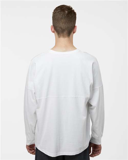 Unisex Game Day Jersey Long Sleeve T-Shirt - White
