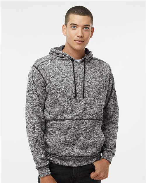 Men's Cosmic Fleece Hooded Sweatshirt - Charcoal Fleck
