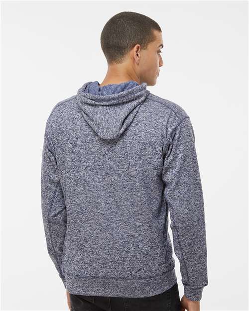 Men's Cosmic Fleece Hooded Sweatshirt - Navy Fleck