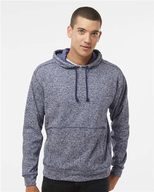 Men's Cosmic Fleece Hooded Sweatshirt - Navy Fleck