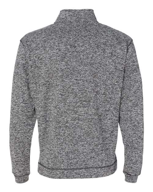 Men's Cosmic Fleece Quarter-Zip Sweatshirt - Charcoal Fleck