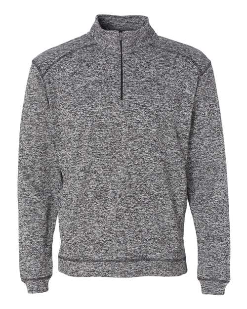 Men's Cosmic Fleece Quarter-Zip Sweatshirt - Charcoal Fleck