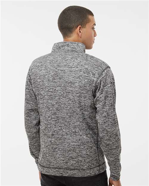 Men's Cosmic Fleece Quarter-Zip Sweatshirt - Charcoal Fleck