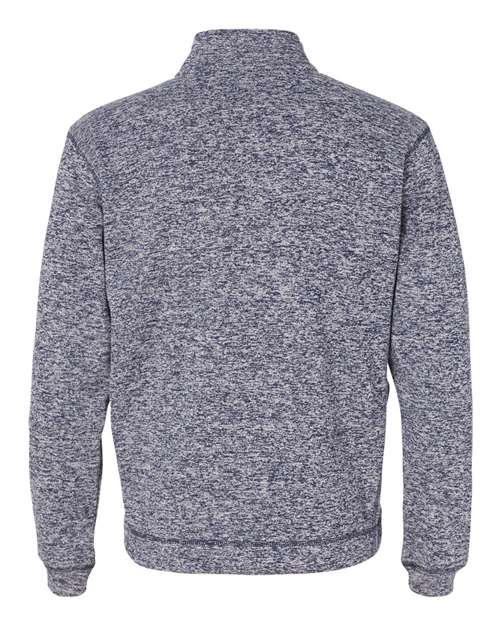 Men's Cosmic Fleece Quarter-Zip Sweatshirt - Navy Fleck